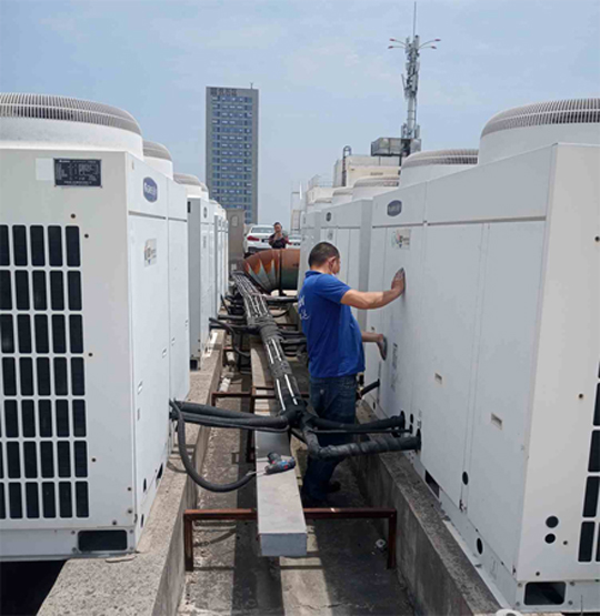 伊金霍洛中央空调制热和不制冷系统维修方法